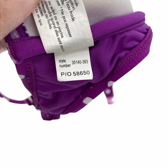 Seafolly Australia La Vita Bustier Orchid Purple - Picture 10 of 12